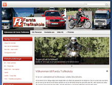 Tablet Screenshot of farstatrafikskola.com